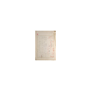椎名麟三 自筆草稿「私の小説作法」