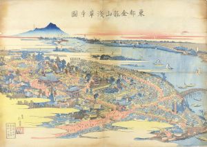 北渓「東都金龍山浅草寺図」