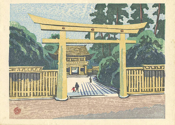 Yamaguchi Gen “Recollections of Tokyo / Meiji Shrine”