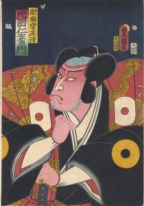 Toyokuni III / Kabuki Actor / Kataoka Nizaemon as Hidanokami Masakiyo [役者絵　片岡仁左衛門　肥田守正清]