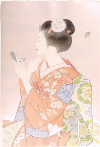 平山縷紅「舞妓」