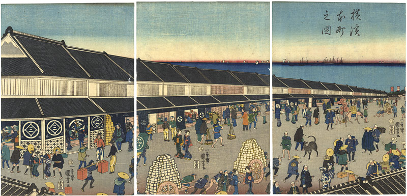 Kuniyoshi “Picture of Honcho in Yokohama”