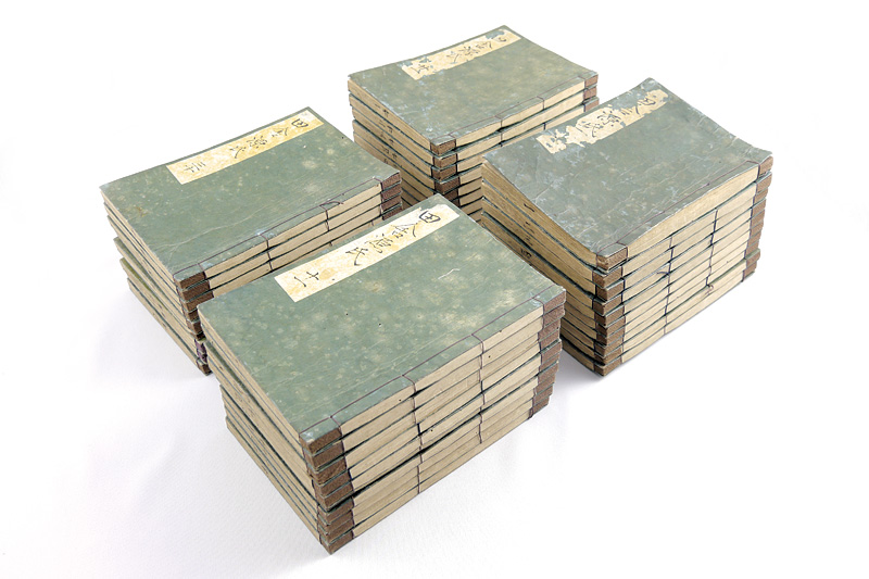 Kunisada “Rustic Genji by a Fake Murasaki : set of 38”