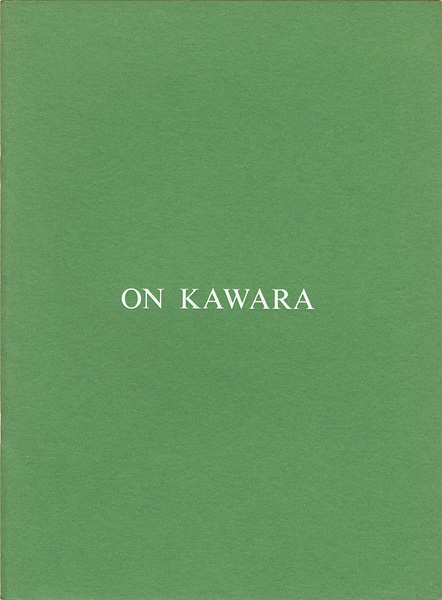 “Biography of On Kawara（April 1,1986） 19,456 days” 