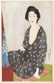 Woman in a Summer Kimono