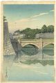 Morning at Nijubashi Bridge 