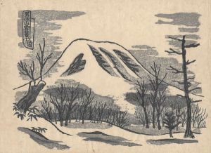 Kawakami Sumio / Mt.Nantai in the snow