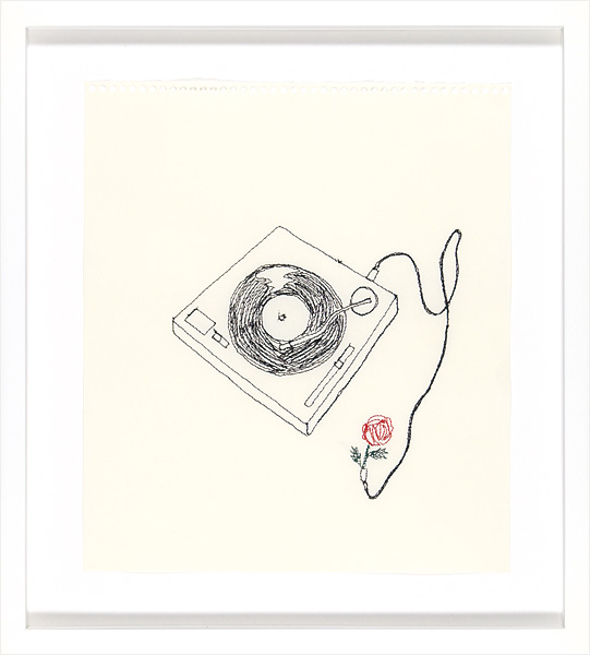 Aoyama Satoru “Turntable and Rose”