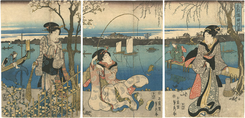 Sadahide “View of the Sumida River in the Eastern Capital”