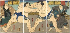 Sumo Wrestlers : Nijigadake & Arauma