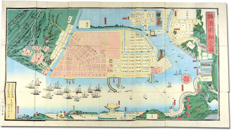 Yoshikazu “Detailed Map of Yokohama”