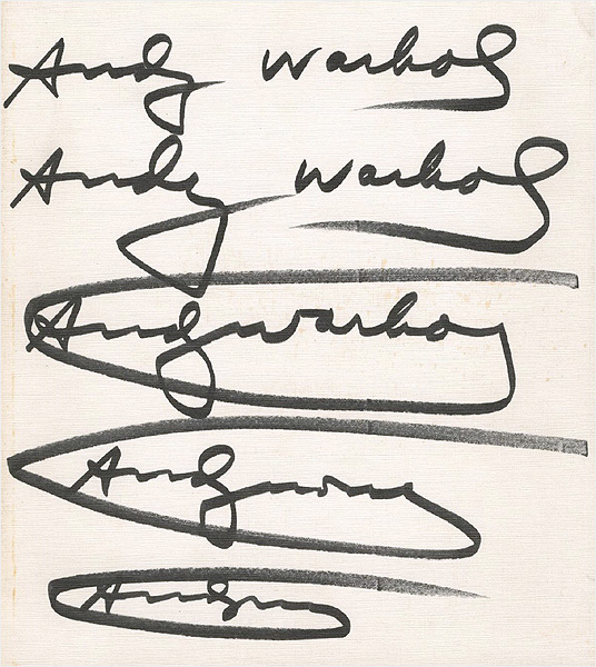 “Andy Warhol Das Graphische Werk 1962-1980” Hermann Wunsche