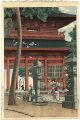A Gate of Honmonji Temple, Ike......