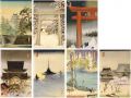 Famous view of Nagoya : set of......