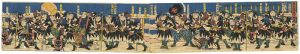 Kunifusa / 47 Ronin ( Chusingura) [忠臣蔵義士勢揃]