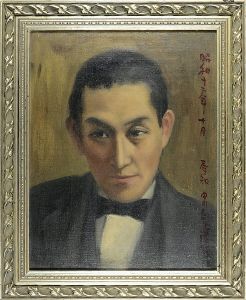 Nakagawa Kigen / Painting : Portrait of Tomoda Kyosuke