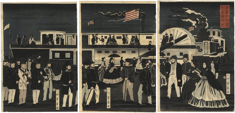 Yoshikazu “The Transit of an American Steam Locomotive”