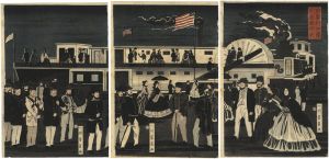 Yoshikazu / The Transit of an American Steam Locomotive [亜墨利加国蒸気車往来]