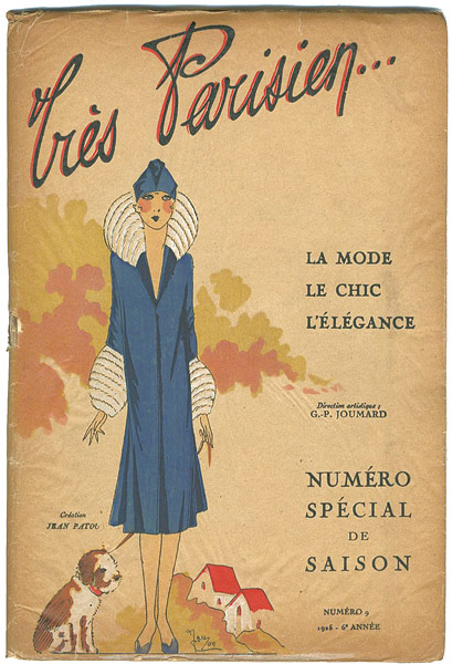 “Tres Parisien　La mode le chic l'elegance” G.P.JOUMARD
