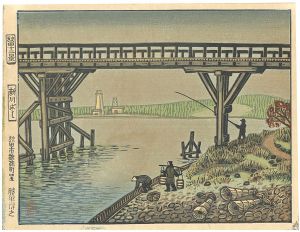 12 Views of Akita / Shinkawa Bridge
