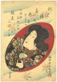 Kabuki Actor in Sake Cup / Ban......