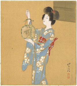 Kasamatsu Shiro / Shikishi (square fancy card board) 