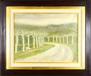 Painting : An Avenue (Scenery in China)