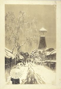 Oda Kazuma / Sight in Osaka / Sumiyoshi in Snow