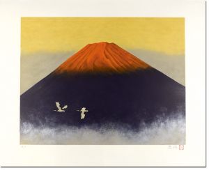 大山忠作「霊峰飛鶴」
