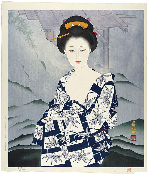 Watanabe Tairyu “After the Bath”