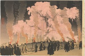 円山の夜桜