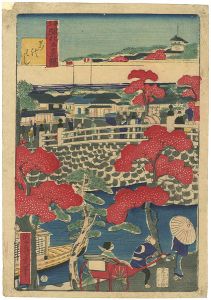国政「東京開化名景競　万代橋」