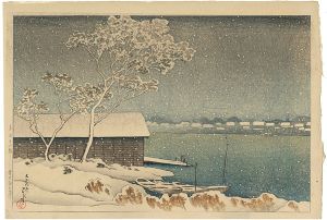 12 Scenes of Tokyo / Snow at Shirahige