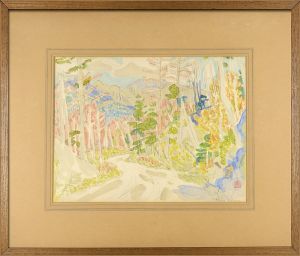 安井曾太郎「風景」
