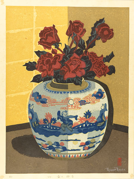 Maeda Masao “Vase and Roses”