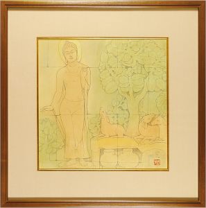 自筆画  釈尊図（仮）