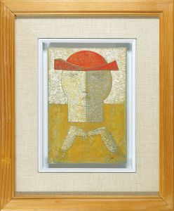 Takahashi Yukihiko / 自筆画 赤い帽子