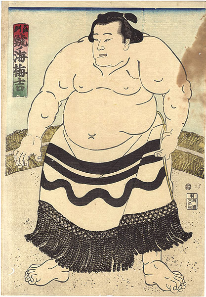 Unknown “Sumo-e Shachinoumi Umekichi”