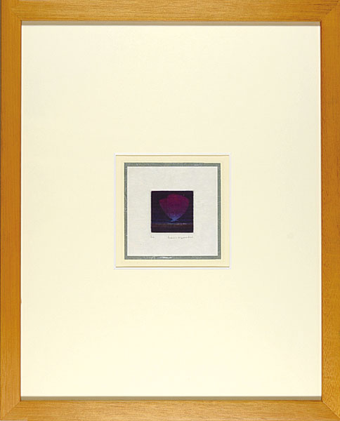 Hamaguchi Yozo “Bluish Purple Butterfly”