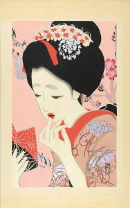 New Ukiyo-e Style Beauties / March, Make-up