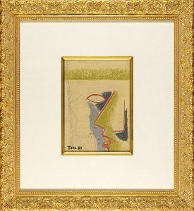 自筆画 女の顔
