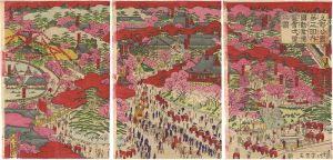 Shungyo / The 3rd National Industrial Exhibition at Ueno Park [上野公園第三回内国勧業博覧会弌覧之図]
