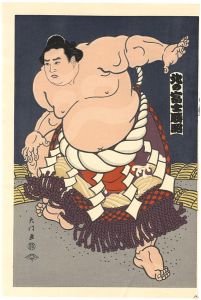 Kinoshita Daimon / THE ‘SUMO’ UKIYO-E  KITANOFUJI