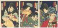 Kabuki Scene from Rokkasen Kyo......