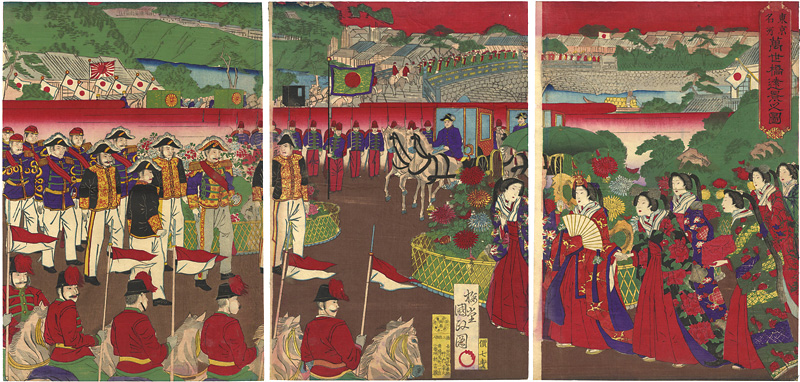 Kunimasa “東京名所　萬世橋遠景之図”