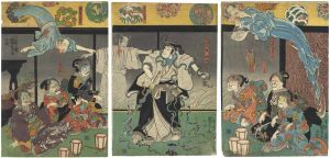 国芳「東山桜荘子」