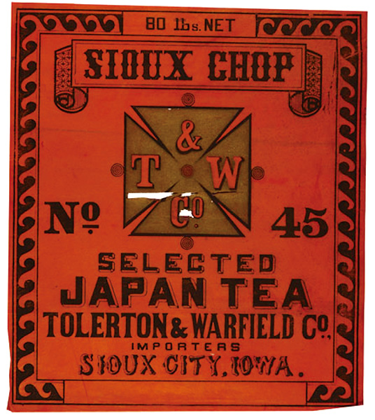 Unknown “Labels on Exported Japanese Teas”