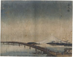 泥絵　永代橋