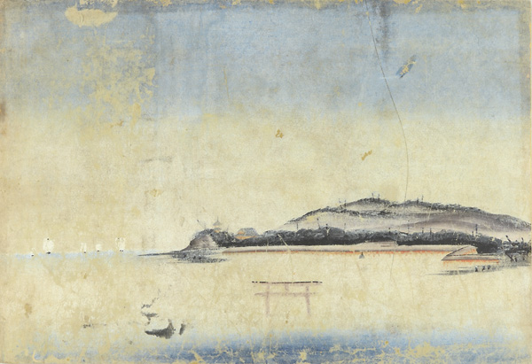 Unknown “Doro-e : Aki no Miyajima”