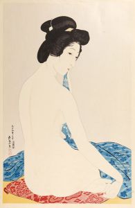 Hashiguchi Goyo / Woman after a bath 【Reproduction】 